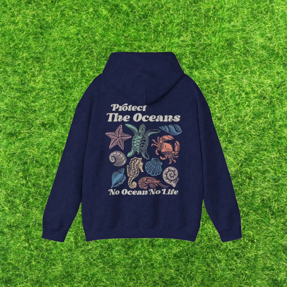 PROTECT THE OCEANS HOODIE🌺🏄♀️🌊