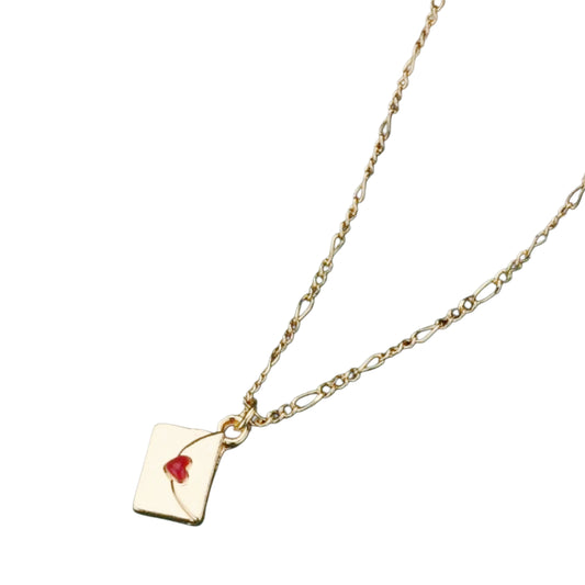 Love letter necklace